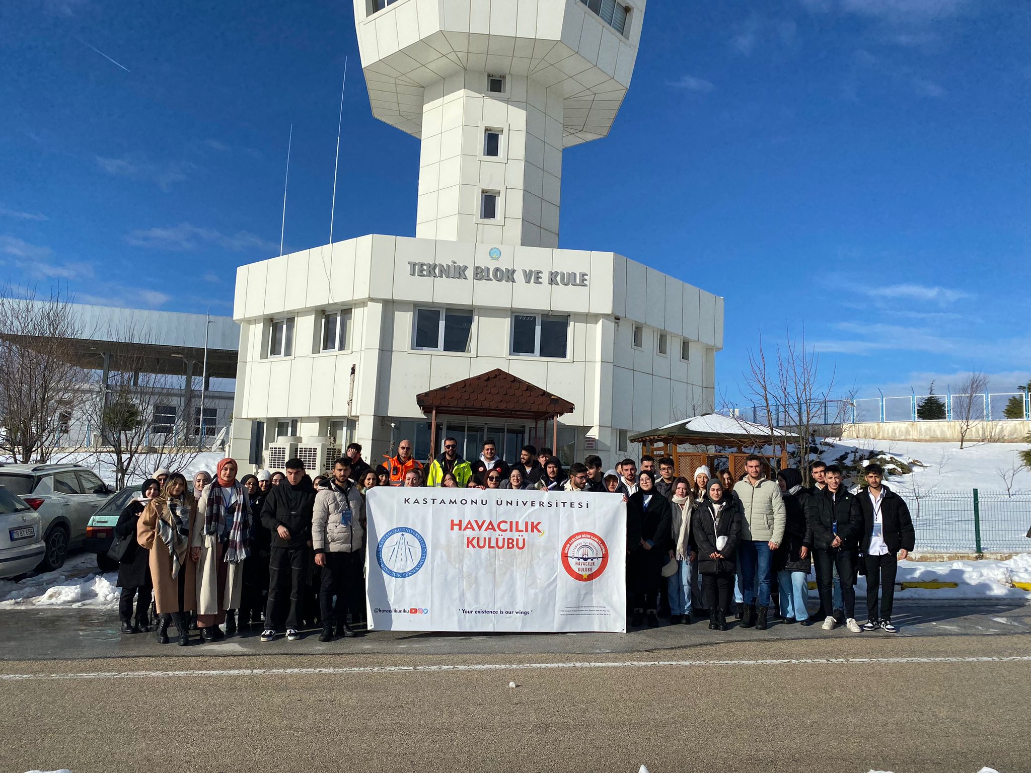 Kastamonu Üniversitesi Sivil Havacılık Yüksekokulu Öğrencileri Sahada